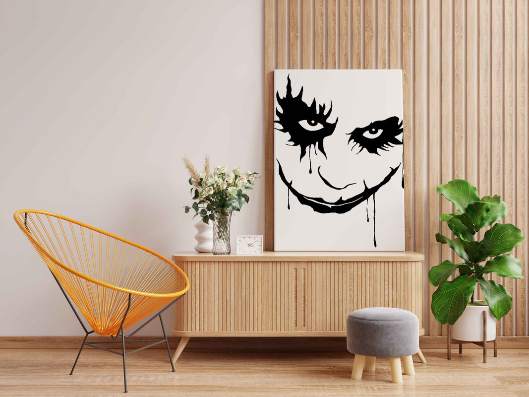Joker Face Glow in the Dark Painting Kit β Intense DIY Villain Art for Fans - Image 2