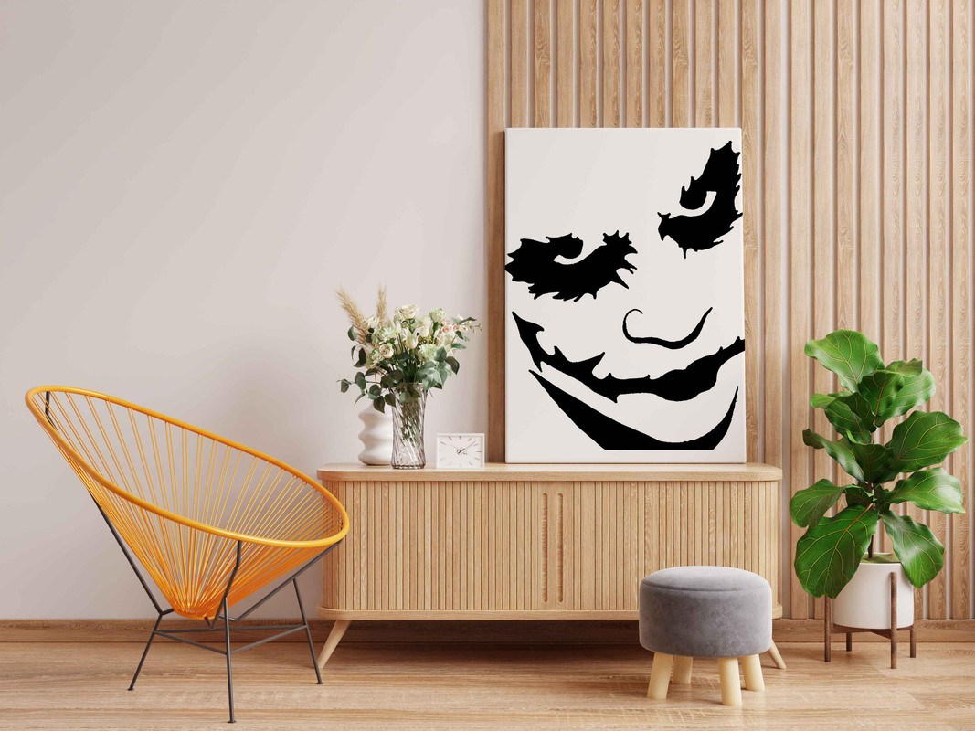 Scary Joker Glow in the Dark Painting Kit β Sinister DIY Art for Joker Fans - Image 2