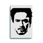 Tony Stark Glow in the Dark Painting Kit – Iconic Iron Man Face DIY Art