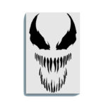 Venom Glow in the Dark Painting Kit – Sinister Marvel Anti-Hero Face DIY Art