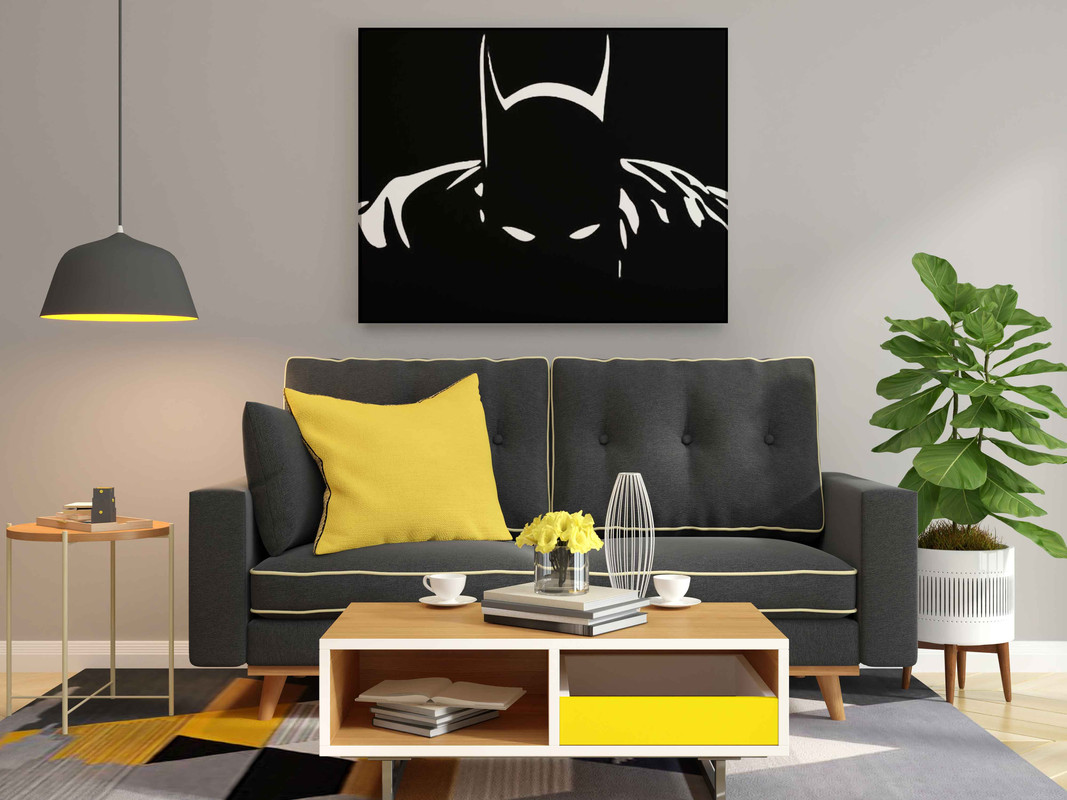 Batman Glow in the Dark Painting Kit β DIY Dark Knight Art for Superhero Fans - Image 2