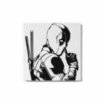 Deadpool Glow in the Dark Painting Kit – DIY Antihero Art with Attitude