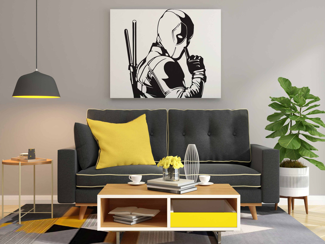 Deadpool Glow in the Dark Painting Kit β DIY Antihero Art with Attitude - Image 2