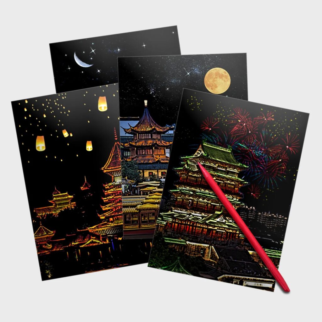 JIANXI scratch painting kit
