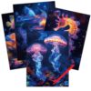 Glow in the Dark Ocean World Scratch Painting Kit – Jellyfish, Seahorse & Marine Life