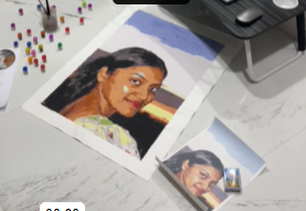 Painted by SaiSri Kommasani